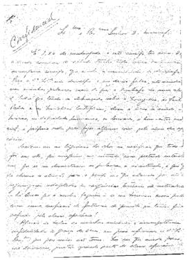 Carta de Abel Varzim para D. Manuel [Trindade Salgueiro, bispo de Helenópole]