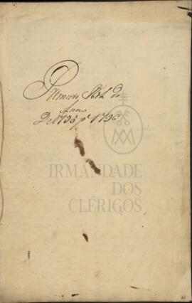 Primeiro Rol dos Anuaes e multas do anno de 1795 para 1796