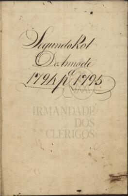 Segundo Rol dos annuaes e multas do anno de 1794 para 1795
