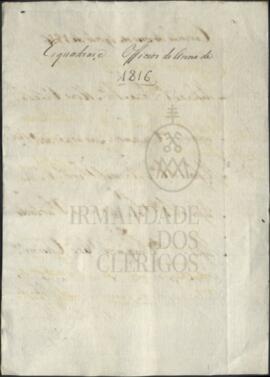 Esquadras, e Officios do Anno de 1816