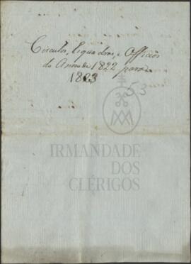 Circulos, Esquadras, e Officios do Anno de 1822 para 1823