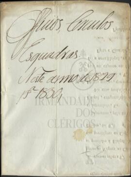 Officios, Circulos Esquadras Neste anno de 1829 para 1830