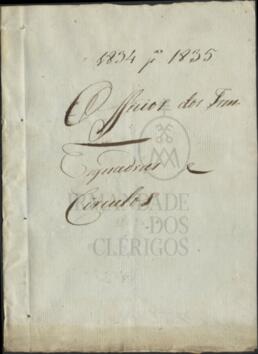 1834 para 1835 Officios dos Irmãos Esquadras e Circulos