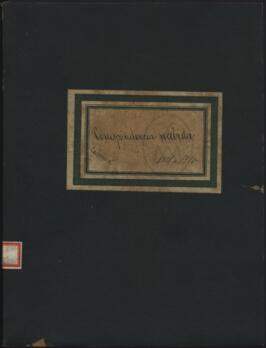 Correspondencia recebida 1891 a 1910